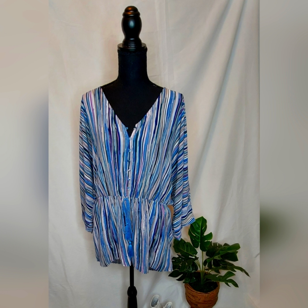 Multi Blu colored Romper